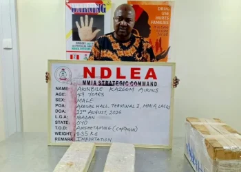NDLEA intercepts N6.2bn drugs hidden in Ghana soap, opioids at Lagos airport