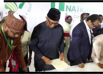 Tinubu, Obi, others sign peace accord over 2027 rlection