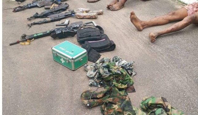 Soldier killed, another injured as troops of Operation Udo Ka dismantle criminal syndicate, recover stolen weapons