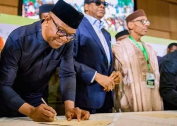 Why I signed the national peace accord – Peter Obi