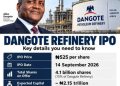 Dangote unveils N2.15trn IPO, says offer to democratise wealth creation