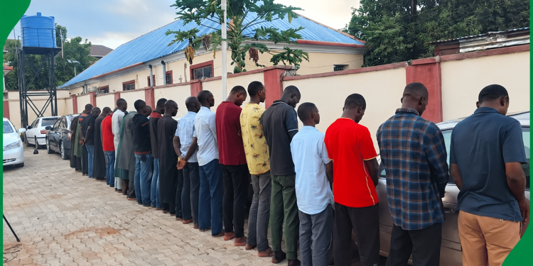Illegal Miners Death: NSCDC parades detained commandant, 23 others