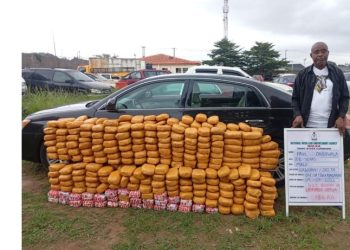 NDLEA intercepts colos shipments from UK, uncovers opioids in loaves of bread, speakers