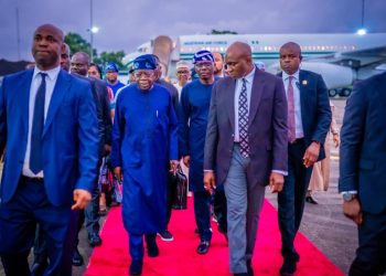Tinubu returns to Nigeria, declares ‘I’m here, ready to work’ after UK, France vacation