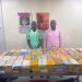 184.5kg Cocaine Bust: NDLEA docks KC Luxury, 2 accomplices, remanded in custody
