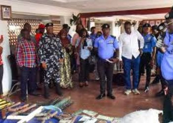 Police detain 80, recover firearms, vehicles in Lagos