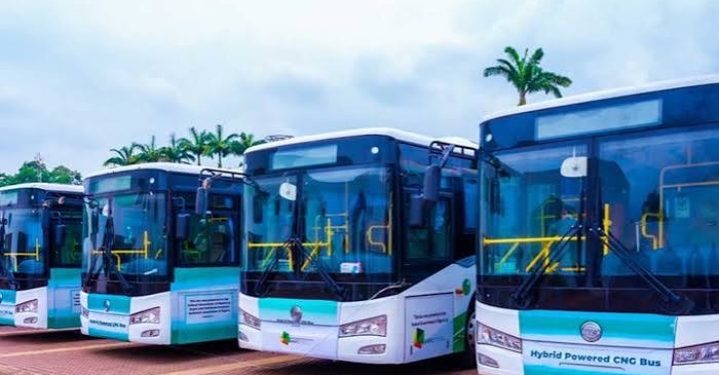 Edo govt rolls out 50 CNG buses as Tinubu’s wife empowers 5,000 women