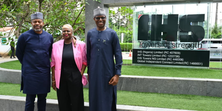 Makama, Adebayo visit Deputy CEO IHS Towers – PHOTO NEWS NCC