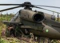 Two days after Ondo crash, another NAF helicopter crash-lands in Benue