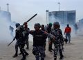 Police fire tear gas as #EndSARS activists mark sixth anniversary at Lekki Toll Gate