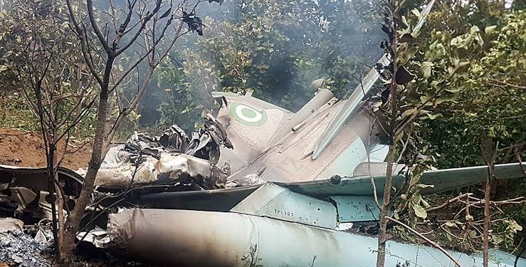 NAF Helicopter crashes in Ondo